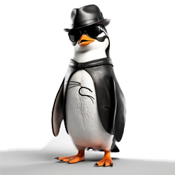 pingüino linux kali